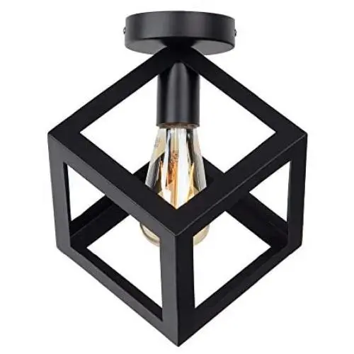 Modern Ceiling Lamps Fixture Geometric Iron Flush Mount Ceiling Lighting Fixtures for Hallway Balcony Kitchen Dining Room Living Room Modern Ceiling Lamps Fixture Geometric Iron Flush Mount Ceiling Lighting Fixtures for Hallway Balcony Kitchen Dining Room Living Room