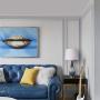 Modern Glass 28 inch Table Lamps for Living Room Set of 2 Bedside Lamps for Bedroom Table Lamp Nightstand Desk Lamps