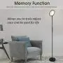Tangkula Sky LED Torchiere Floor Lamp, Dimmable Standing Light with 3 Light Options, Ideal for Living Room, Bedroom and Office (Black) Tangkula Sky LED Torchiere Floor Lamp, Dimmable Standing Light with 3 Light Options, Ideal for Living Room, Bedroom and Office (Black)
