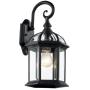 Trans Globe Lighting 4181 BK Outdoor Wentworth 16'' Wall Lantern, Black