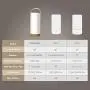 TaoTronics TT-DL23 Table Touch Sensor Beside Lamp Portable Lantern with Memory Function and 4000mAh Rechargeable Battery, Dimmable Night Lights for Bedroom, Living Room, Office, Outdoor Camping