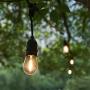 Shatterproof LED S14 Outdoor String Light Bulb,Non-Dimmable,Worm White 2200K,100LM,Plastic Bulbs, E26 Base (15PACK)