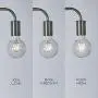 Keymit Modern Table Lamp, 3 Way Globe Dimmable Edison Industrial Lamps, Perfect Bedside Lamp for Living Room Nightstand Desk, G80 8W 2200K LED Filament Exposed Bulb Included Keymit Modern Table Lamp, 3 Way Globe Dimmable Edison Industrial Lamps, Perfect Bedside Lamp for Living Room Nightstand Desk, G80 8W 2200K LED Filament Exposed Bulb Included