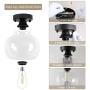 VILUXY Seeded Ceiling Light Semi Flush Mount Ceiling Light, Industrial Seeded Glass Shade Light Fixtures Ceiling for Hallway, Schoolhouse, Entryway, Kitchen, Dining Room, Laundry Room