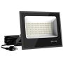 ROMMOR 60W Outdoor LED Flood Light, Waterproof IP66 Floodlight, 6000 Lumen, 5000K Daylight White, 500W Halogen Bulb Equivalent, for Yard, Garden, Garage, Porch&Stair Landscape Wall Lights (60W 1PCS)