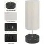 Touch Control Table Lamp 3 Way Dimmable Touch Lamp Bedside Lamp with 2 USB Charging Ports and 2 AC Outlets, Nightstand Lamp for Bedroom Living Room Office, Bedside Lamps ST64 E26 LED Bulbs Included Touch Control Table Lamp 3 Way Dimmable Touch Lamp Bedside Lamp with 2 USB Charging Ports and 2 AC Outlets, Nightstand Lamp for Bedroom Living Room Office, Bedside Lamps ST64 E26 LED Bulbs Included