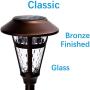 GIGALUMI Solar Pathway Lights Outdoor, 6 Pack Super Bright High Lumen Solar Powered LED Garden Lights for Lawn, Patio, Yard