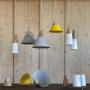 Ganeep Nordic Creative Iron Wood Pendant  Lights Single Head Dining Room Small Chandelier Modern Mini Shade Housing Loft Hanging Light Fixture (Color : White, Size : A)