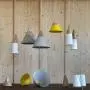 Ganeep Nordic Creative Iron Wood Pendant  Lights Single Head Dining Room Small Chandelier Modern Mini Shade Housing Loft Hanging Light Fixture (Color : White, Size : A)
