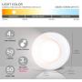 Tap Light, Push Lights, STAR-SPANGLED Touch Lights Battery Included, Stick on Puck Lights Battery Operated Powered DIY for Closet, Cabinet, Dollhouse, Wardrobe, Classroom, Kitchen (Warm White, 4 Pack)