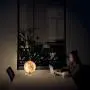 Starry Moon Lamp, LOGROTATE Galaxy Night Light 16 Colors 3D Print LED Moon Light with Stand, Remote&Touch Control, USB Rechargeable Gift for Women Kids Birthday, Bedroom Home Decor, 5.98 inch