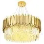 BAYCHEER Crystal Chandelier Round Hanging Lamps 8 Lights Pendant Light Fixture Elegant Ceiling Light Fixture for Dinner Room, Bathroom Bedroom 23.5inch in Brass BAYCHEER Crystal Chandelier Round Hanging Lamps 8 Lights Pendant Light Fixture Elegant Ceiling Light Fixture for Dinner Room, Bathroom Bedroom 23.5inch in Brass