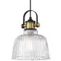 Autelo Modern Pendant Light, 1-Light Hanging Light Fixture with Glass Shade for Kitchen Island Dining Room H3700-1 CL Autelo Modern Pendant Light, 1-Light Hanging Light Fixture with Glass Shade for Kitchen Island Dining Room H3700-1 CL