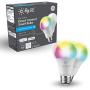 C by GE Full Color Direct Connect Smart LED Bulbs (2 A19 Color Changing Light Bulbs), 60W Replacement, 2-Pack, Bluetooth/Wi-Fi Light Bulb, Smart Light Bulb Works with Alexa + Google Home Without Hub