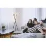 Brightech Stix LED Tripod Floor Lamp for Living Room - Dimmable Modern Standing Lamp, with 3 Lights for Bedroom - Contemporary Office Lighting- Black