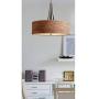 Kenroy Home Casual 3 Light Pendant ,64 Inch Height, 22 Inch Diameter with Brushed Steel Finish