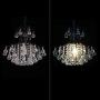 Modern Crystal Chandelier Luxurious Mini Ceiling Light Fixture for Bathroom Bedroom Living Room Dining Room Kitchen Hallway