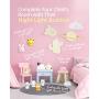 SomeShine Star Light Projector for Bedroom - Music Star Nursery Night Light in Cloud Blue with 5 Lullabies, 3 Color Cycles, and Auto-Off Timer, Safe, Durable, and Portable Kawaii Lamp Projector