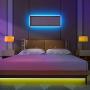 Ksipze Led Strip Lights 32.8ft Rgb Color Changing with 44 Keys Remote and 12V Power Supply for Bedroom Kitchen Home Decoration