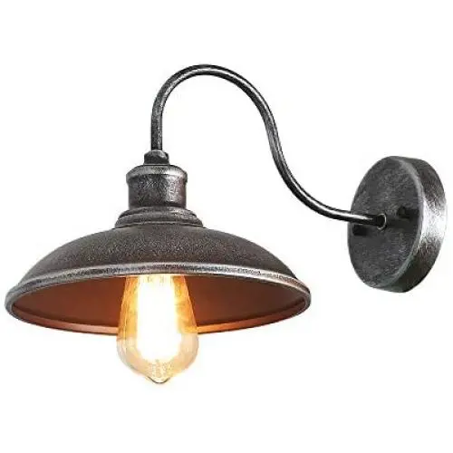 Giluta Industrial Wall Sconce Light Rustic Wall Lighting Fixture Indoor Antique Edison Wall lamp for Living Room Barn Bedroom Bathroom Farmhouse (1 Light), UL Listed