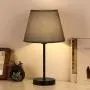 HAITTAL Small Table Lamps - Vintage Bedside Nightstand Lamps Set of 2 for Bedroom, Office, Dorm Room, Grey HAITTAL Small Table Lamps - Vintage Bedside Nightstand Lamps Set of 2 for Bedroom, Office, Dorm Room, Grey