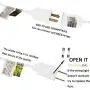 Romasaty 50FT Outdoor String Lights G40 Clear Globe String Lights Light Bulbs with 52 Clear Bulbs -5 Watt/120 Voltage/E12 Base -White Wire Romasaty 50FT Outdoor String Lights G40 Clear Globe String Lights Light Bulbs with 52 Clear Bulbs -5 Watt/120 Voltage/E12 Base -White Wire