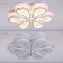 ROYAL PEARL Modern Flower Ceiling Light Fixture LED Pendant Lamp Chandelier Lighting for Living Room Bedroom