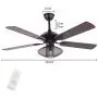 52'' Modern Ceiling Fan Light with Remote Control Mid-Century LED Chandelier Fan for Living Room Dining Room Bedroom …