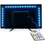 Tv Led Backlight,Maylit Pre-Cut 6.56ft Led Strip Lights for 40-60in Tv,4Pcs USB Powered Tv Lights kit with Remote,RGB Bias Lighting for Room Decor