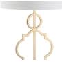 JONATHAN Y JYL3026A July 31'' Metal LED Table Lamp Modern,Contemporary,Glam for Bedroom, Living Room, Office, College Dorm, Coffee Table, Bookcase, GoldLeaf