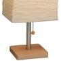 Adesso 8021-12 Dune Table Lamp - Wood Base Desk Lamp - Lighting Fixture for Living Room, Bedroom. Home Decor Item