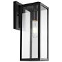 Safavieh PLT4006A Lighting Norsan Black Wall (LED Bulb Included) Outdoor Lantern