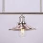 Wellmet 3 Lights Modern Pendant Lighting for Kitchen Island, Farmhouse Chandelier Dining Room Lighting Fixtures Hanging with Brushed Nickel Finish,Chandeliers Height Adjustable for Pool Table (Silver)