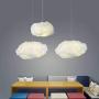 Clouds LED Ceiling Light Chandelier for Kids Room Pendant Light Living Room Dining Room The Mall Decoration Light Fixture -30x20cm(12x8inch)