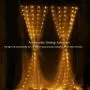 Honche Led Curtain String Lights USB with Remote for Bedroom Wedding (Warm White)