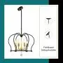 Trongee Industrial Pendant Light Fixtures Black Metal Pendant Lights Rustic Farmhouse Chandelier for Kitchen Dining Room Living Room Foyer Hallway Loft (Large) Trongee Industrial Pendant Light Fixtures Black Metal Pendant Lights Rustic Farmhouse Chandelier for Kitchen Dining Room Living Room Foyer Hallway Loft (Large)