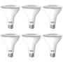Sunco Lighting 6 Pack PAR30 LED Bulb, Dusk-to-Dawn Photocell Sensor, 11W=75W, 2700K Soft White, 850 LM, Waterproof, Auto On/Off Outdoor Security Spotlight - UL
