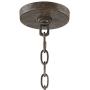 Lillian Gray Wood Bronze Wagon Wheel Chandelier 27'' Wide Rustic Farmhouse Clear Seeded Glass Cylinder Shades 6-Light Fixture Dining Room House Island Entryway Bedroom - Franklin Iron Works