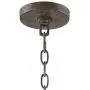 Lillian Gray Wood Bronze Wagon Wheel Chandelier 27'' Wide Rustic Farmhouse Clear Seeded Glass Cylinder Shades 6-Light Fixture Dining Room House Island Entryway Bedroom - Franklin Iron Works