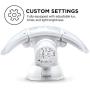 Home Zone Security Motion Sensor Light - Ultra Bright 3 Head Outdoor Weatherproof LED Flood Light