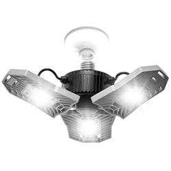 TRIBURST by Bell+Howell High Intensity Lighting with 144 LED Bulb, Multi-Directional Triple Panel Light for Indoor and Outdoor, As Seen On TV (Original)