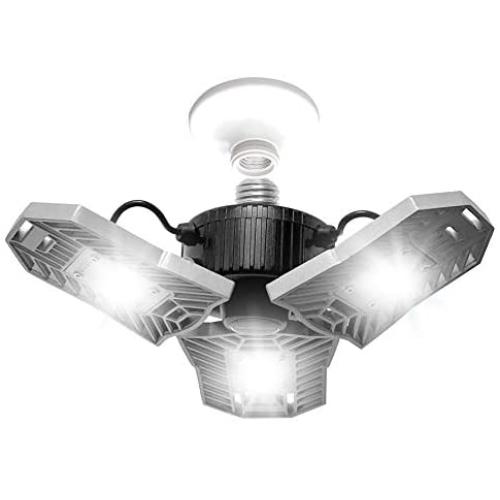 TRIBURST by Bell+Howell High Intensity Lighting with 144 LED Bulb, Multi-Directional Triple Panel Light for Indoor and Outdoor, As Seen On TV (Original)