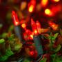 zerproc Red Christmas Lights, 33ft 100 LED String Lights, 120V UL Certified Xmas Tree Lights for Christmas, Halloween, Patio, Holiday, Party, Home, Indoor and Outdoor Decoration