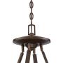 Belmore Oil Rubbed Bronze Large Wagon Wheel Chandelier 40'' Wide Rustic Farmhouse 12-Light Fixture for Dining Room House Foyer Kitchen Island Entryway Bedroom Living Room - Franklin Iron Works