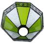 Tiffany Table Lamp Cover Colored Glass Lamp Shade Mediterranean Style Lampshade for Table Lamp Bedroom Dining Room (027)