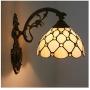 Wall Lamps, Tiffany Style Wall Lights, Retro Creative Bedroom Living Room Dining Room Study Staircase Hallway Aisle Decorative Lighting,D