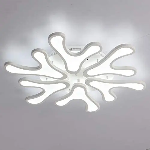 Jaycomey Flush Mount Ceiling Light,Modern LED Ceiling Lamp,Antler Shape Chandelier Lighting for Living Room Bedroom,90W/6000K Jaycomey Flush Mount Ceiling Light,Modern LED Ceiling Lamp,Antler Shape Chandelier Lighting for Living Room Bedroom,90W/6000K