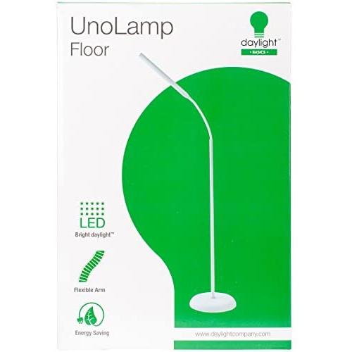 Daylight Company LLC UN1430 Daylight Uno LED Art & Craft Floor Lamp-White