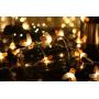 Honeybee Fairy String Lights, Merdeco Plug in String Lights 10ft 20 LED Warm White Lights for Party/Birthday/Wedding/Christmas Indoor Outdoor Decoration