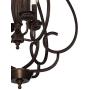 Dunnell Bronze Foyer Pendant Chandelier 18 3/4'' Wide Rustic Farmhouse Open Scroll 4-Light Fixture for Dining Room House Kitchen Island Entryway Bedroom Living Room - Franklin Iron Works